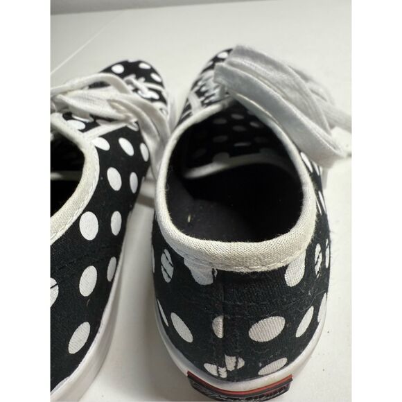 Disney Parks Minnie Mouse Polka Dot Canvas Sneakers Women’s Size 8 - Picture 12 of 14